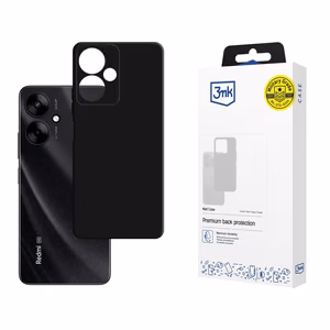 3mk Matinis dėklas Xiaomi Redmi 13C 5G - juodas