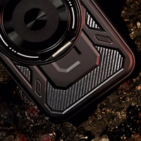 Defender Armor Mag dėklas for iPhone 17 6,3" juodas