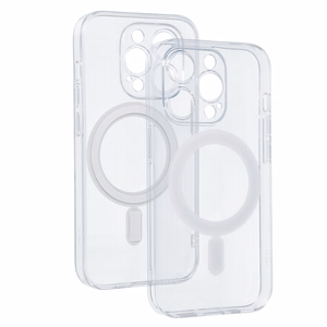 Tel Protect MagSilicone dėklas iPhone 14 Pro skaidrus