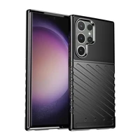 Thunder dėklas šarvuotas dėklas Samsung Galaxy S24 Ultra - juodas