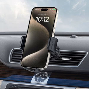 Tech-Protect V7 automobilio telefono laikiklis prietaisų skydeliui / oro angai - juodas