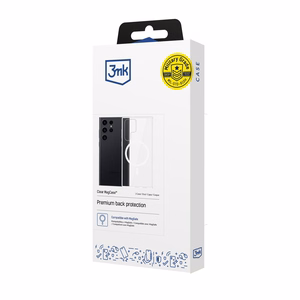 3mk Clear MagCase dėklas Samsung Galaxy S23 Ultra - skaidrus