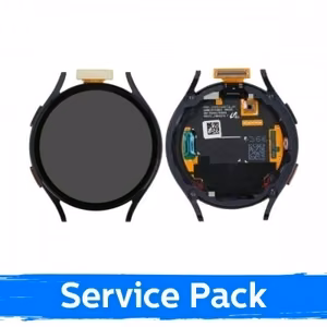 LCD дисплей для Samsung R940 Watch 6 44mm с рамкой / графитовый / (Service Pack)