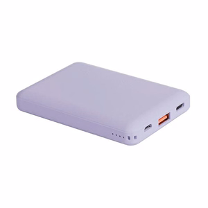 Išorinė baterija Uniq Fuele mini 8000mAh USB-C 18W PD greitas įkrovimas - levandų