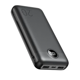 Išorinė baterija VEGER 20000 mAh PD QC3.0 2A 20W L20S (VP2039PD / W2039PD) juoda