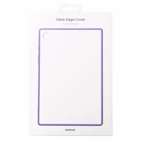 Dėklas SAMSUNG skaidrus dėklas su krašteliais skirtas Galaxy Tab A8 violetinis EF-QX200TVEGWW Pažeista pakuotė