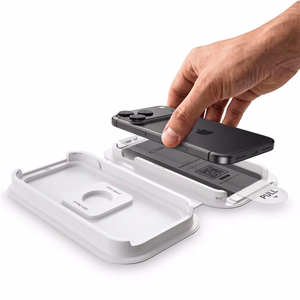 Tech-Protect OneTouch Set+ grūdinto stiklo apsauga, skirta iPhone 18 Pro / 17 Pro, 2 vnt.