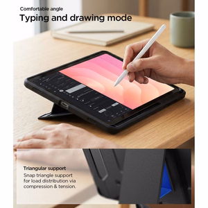 Spigen Tough Armor Pro  Samsung Galaxy Tab S12+ 12.6" dėklas, juodas