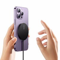 Įkroviklis belaidis Baseus Simple Mini 3 15W MagSafe juodas CCJJ040001