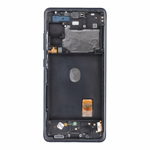 Rinkinys LCD ekranas SAMSUNG S20 FE 4G 5G GH82-24219A mėlynas