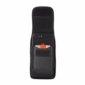 Vertikalus universalus dėklas OXFORD modelis 3 IPHONE 11 / 11 PRO / 12 / 12 PRO / 13 / 13 PRO / SAMSUNG A10 / A41 / A50 / A51 / HUAWEI P30 LITE / P40 / P8 / P9 LITE juodas