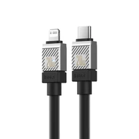 Baseus kabelis CoolPlay USB-C - Lightning 1m 20W juodas