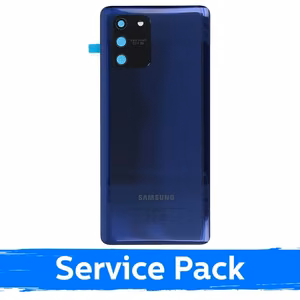 Galinis dangtelis, suderinamas su Samsung G770 S10 Lite / Prizmės mėlynas / (Service Pack)