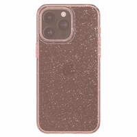 Spigen Liquid Crystal Glitter dėklas telefonui iPhone 15 Pro Max - rožinis/skaidrus