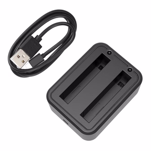 USB dvigubų baterijų įkroviklis PULUZ skirtas Insta360 X3