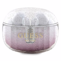 Guess Bluetooth ausinės GUTWSHDGKEEP TWS GLITTER GRADIENT rožinės