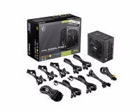 MSI MAG A1000GL PCIE5 II maitinimo blokas 1000 W 24-pin ATX ATX Juoda