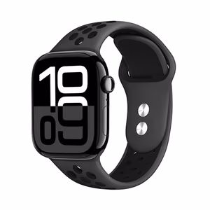 Crong Duo Sport dirželis, skirtas Apple Watch 38 / 40 / 41 / 42 mm, pilkas ir juodas
