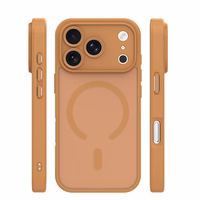 Mag Matt dėklas iPhone 17 Pro 6,3'' rudas