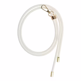 Telefono raištis GSN-1 ilgas silikoninis baltas