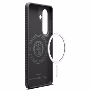 SPIGEN dėklas LIQUID AIR MAG, suderinamas su MagSafe, skirtas SAMSUNG S26 Plus, matinis, juodas