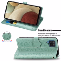 Dėklas Cat-Dog Samsung A346 A34 5G žalias