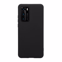 Crong Color Cover dėklas Huawei P40 (juodas)