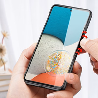 Dux Ducis Fino dėklas, pagamintas iš nailono, skirtas Samsung Galaxy A73, mėlynas