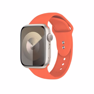Crong Liquid dirželis, skirtas Apple Watch 38 / 40 / 41 / 42 mm, koralų spalvos