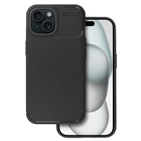 Tel Protect Carbon Elite dėklas iPhone 15 juodas