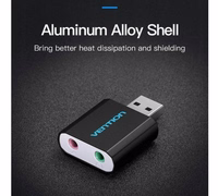 Vention VAB-S17-B garso plokštė 2.1 kanalai USB