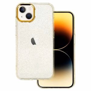 Tel Protect Gold Glitter dėklas iPhone 14 auksinis