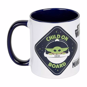 Star Wars The Mandalorian Baby Yoda keraminis puodelis dovanų dėžutėje, 300 ml