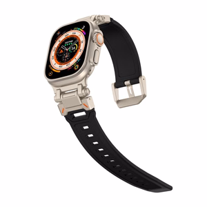 TECH-PROTECT DELTA PRO APPLE WATCH 4 / 5 / 6 / 7 / 8 / 9 / SE / ULTRA 1 / 2 (42 / 44 / 45 / 49 MM) JUODAS/TITANINIS
