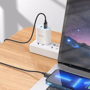 Kabelis USB-A į Lightning Hoco 2,4A 3 m X91 juodas
