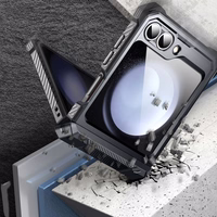 Supcase IBLSN ArmorBox dėklas telefonui Samsung Galaxy Z Flip 6 - juodas