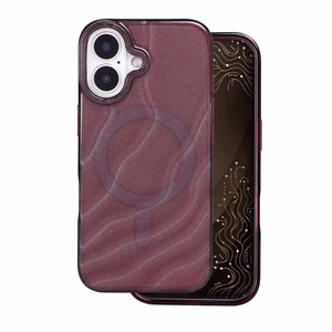 „Tecto Shield Desert Mag“ dėklas, skirtas iPhone 17 6,3", raudonmedžio spalvos