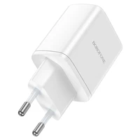 Įkroviklis Borofone BN9 35W 2xUSB-C baltas
