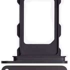 SIM kortelės laikiklis skirtas iPhone 16 Pro/16 Pro Max Black Titanium ORG