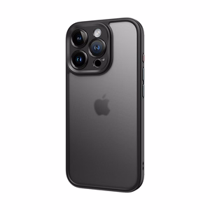 Rock Guard Touch Matte serijos dėklas Iphone 16 Plus juodas