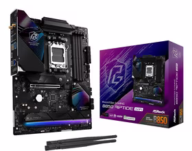 Asrock Phantom Gaming B850 Riptide WiFi AMD B850 AM5 lizdas ATX
