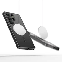 Tech-Protect MagFlex dėklas telefonui Samsung Galaxy S25 Ultra - skaidrus juodas