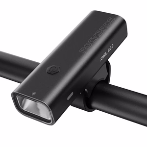 Rockbros 24710012001 priekinis dviračio žibintas 800 lm + USB-C - USB-A laidas - juodas