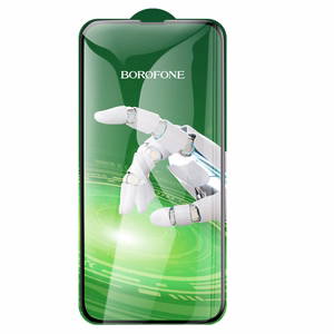 Borofone Apsauginis stiklas BF8 Diamond Armor Pilnas ekranas 5D Large Arc iPhone 15/16 - 10 vnt