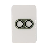 Tempered glass Tel Protect 95% AR+AF Full Metal Camera Protector on camera for Iphone 17 green (camera island)