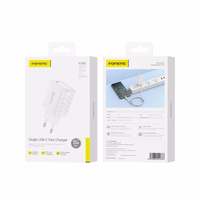 FONENG tinklo įkroviklis EU55 GaN PD 20W 1xUSB-C baltas