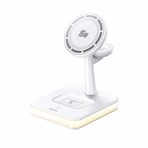 Belaidis įkroviklis Remax RP-W96 3in1 33W baltas