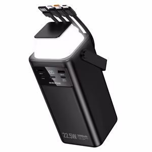 Išorinė baterija Power Bank Borofone BJ65A 22.5W 50000mAh juoda