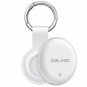 Blavec BTG-02 Bluetooth tracker with keyring for Apple and Android (BTBTG02-KW), white