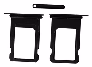 SIM kortelės laikiklis skirtas iPhone 8/SE 2020/SE 2022 juodas originalus (used Grade A)